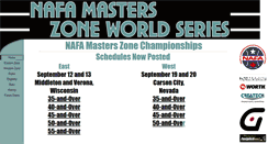 Desktop Screenshot of masters.nafafastpitch.com